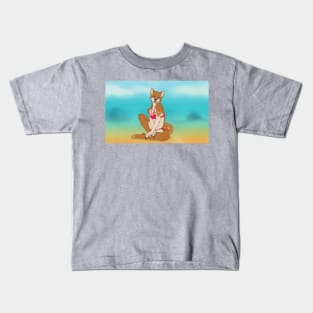 Hinata - Beach Beauty vr 1 Kids T-Shirt